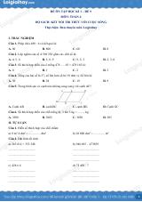 Đề kiểm tra học kì 1 Toán 4 Kết nối tri thức - Đề số 9